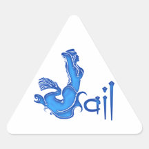 Sailing Mermaid Stickers