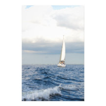 Sailing on Port Charlotte Harbour Stationery