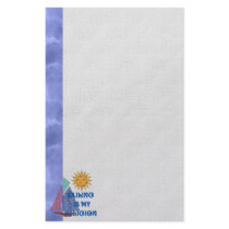 Sailing Religion Customized Stationery