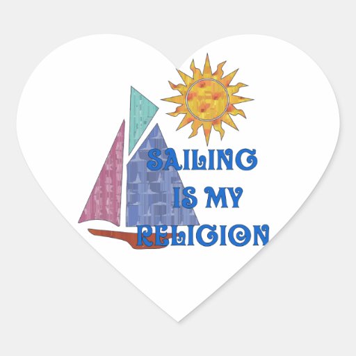 Sailing Religion Sticker