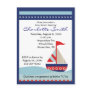 Sailing Sailboat Sail Boat Baby Shower Invitation