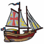 Sailing Ship Embroidered Shirt embroidered shirts