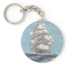 Sailing Ship Keychain