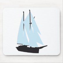 sailing ship mauspad