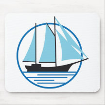 sailing ship mousepad
