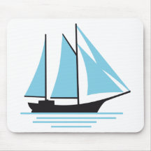 sailing ship mousepads