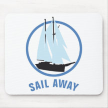 sailing ship mousepads