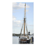 Sailing ship photo greeting card
