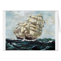 Sailing Ships Greeting Cards