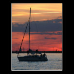 Sailing @ Sunset postcards