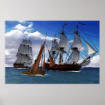 sailing together print