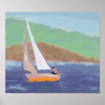 Sailing Wind & Speed, Poster