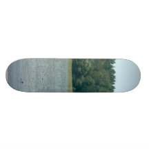 Sailingboat On Wind Custom Skate Board