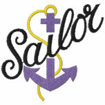 Sailor Anchor embroidered shirts