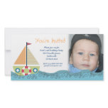 Sailor Boy Birthday Party Invitation Photocard