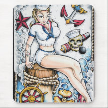 "Sailor Girl" Mouse Pad
