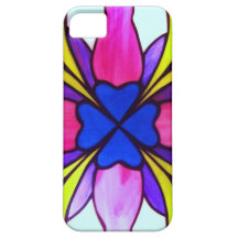 sained glass iPhone 5 cover