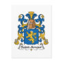 Saint-Amour Family Crest Postcards
