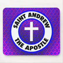 Saint Andrew the Apostle Mouse Pads