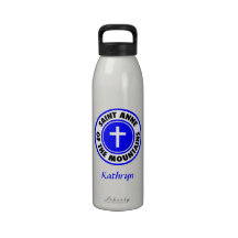 Saint Anne of the Mountains Water Bottle
