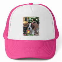 Saint Bernard Art Gifts Trucker Hat
