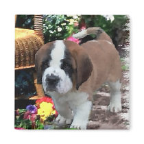 Saint Bernard Art Gifts Fridge Magnets