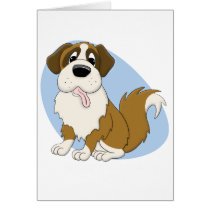 Saint Bernard Card