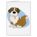 Saint Bernard Card