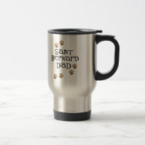 Saint Bernard Dad mugs