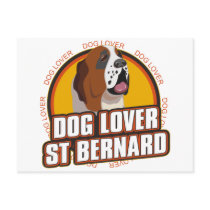 Saint Bernard Dog Lover