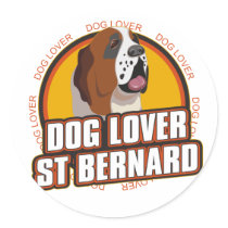 Saint Bernard Dog Lover