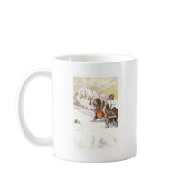 Saint Bernard Dog to the Rescue Mugs