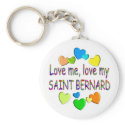 SAINT BERNARD keychains