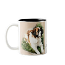 Saint Bernard Lovers Gifts Coffee Mug