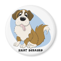 Saint Bernard Magnet