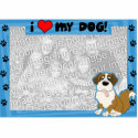 Saint Bernard Photo Frame photo sculptures