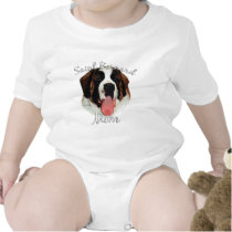 Saint Bernard (rough) Mom 2 Bodysuit