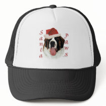 Saint Bernard Santa Paws