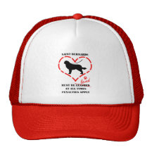 Saint Bernards Must Be Loved Trucker Hats