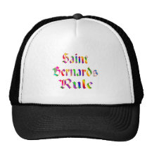 SAINT BERNARDS RULE TRUCKER HATS