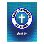 Saint Catherine of Siena Post Card