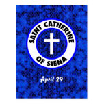 Saint Catherine of Siena Post Card