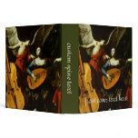 Saint Cecilia and the Angel by Carlo Saraceni 3 Ring Binder