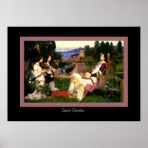 Saint Cecilia Posters