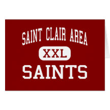 Saint Clair Area - Saints - Saint Clair Card