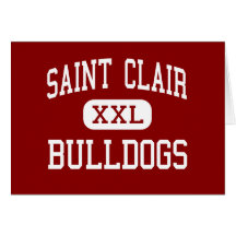 Saint Clair - Bulldogs - Junior - Saint Clair Greeting Cards