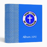 Saint Cyril of Jerusalem Vinyl Binders