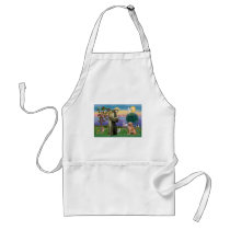 Saint Francis - Golden Retriever (#1) Apron
