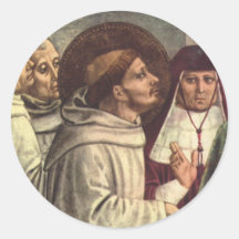 Saint Francis of Assisi Stickers