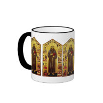 Saint Francis of Assissi Medieval Iconography Mugs